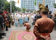 Gubernur dan Para Kepala Daerah Se-Riau Disambut Meriah di LAMR Pekanbaru