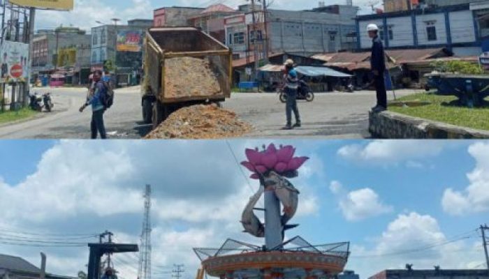 Ketua DPRD Inhu Tinjau Perbaikan Sejumlah Ruas Jalan di Pematang Reba