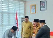 Sertijab Bupati dan Wakil Bupati Inhu Berjalan Lancar, Hanya Dihadiri Mantan Wakil Bupati