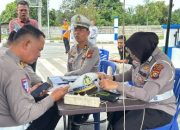 Tekan Laka Lantas di Jl. TOL Permai Tim Gabungan Lakukan Penertiban Odol