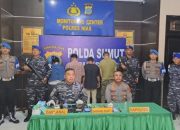 Sedang Transaksi Sabu, Tiga Pelaku dan Satu Bandar Narkoba di Nias Ditangkap TNI AL dan Polres Nias