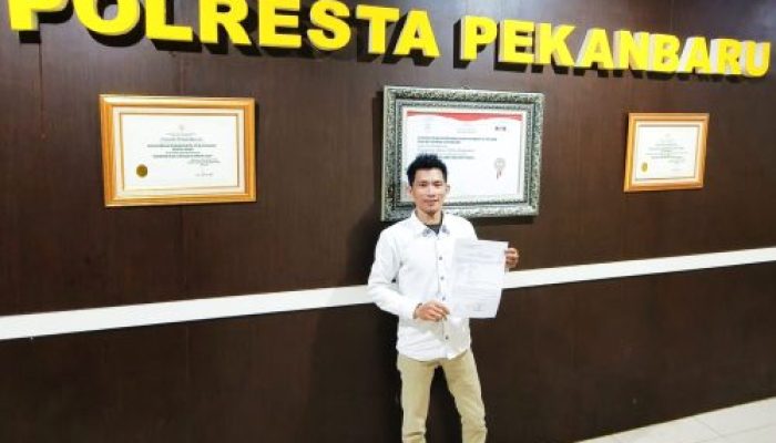LSM-BERANTAS Laporkan Dugaan Penyalahgunaan Dana BOS di SMK Negeri 4 Pekanbaru