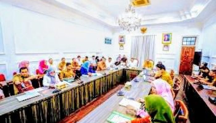 Pemprov Riau Gelar Rakor Gubernur Dengan Dinkes dan Tiga RSUD Terkait BLUD