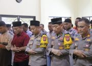 Polres Bengkalis Gelar Sholat Ghoib Berjamaah dalam Rangka Memperingati Bulan Suci Ramadhan 1446 H