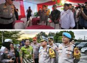 Dirlantas Polda Riau Dampingi Kapolda Riau Cek Pos Pengamanan dan Pelabuhan Dumai