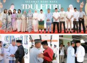 Hari Raya Idul Fitri 1446 Danrem 031/WB Silaturahmi Bersama Para Kasi Korem Ke Kediaman Gubri