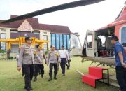 Pastikan Lalu Lintas Lancar Kapolda Riau Pantau Jalur Mudik Lintas Riau-Sumbar Lewat Udara