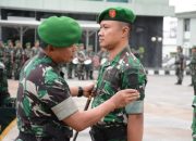 Pimpin Langsung Upacara Kenaikan Pangkat Prajurit, Danrem : Jadikan Ini Motivasi dan Semangat Baru