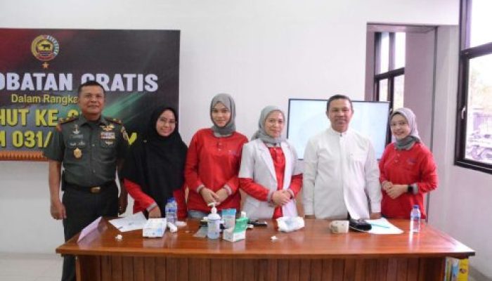 HUT ke-66 Korem 031/Wira Bima, TNI Hadirkan Sentuhan Kemanusiaan untuk Masyarakat