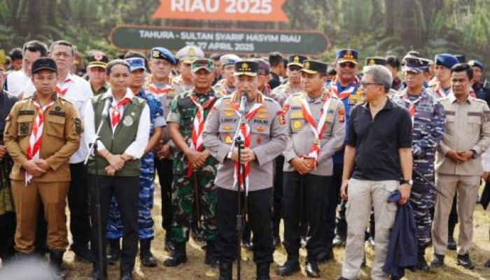 Kapolri Jenderal Listyo Sigit Prabowo Pimpin Jambore Karhutla Riau 2025: Pemuda Garda Terdepan Selamatkan Hutan!