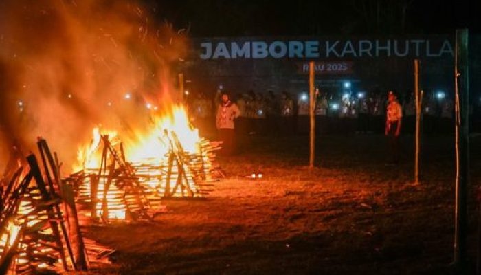 Api Unggun Jambore Karhutla 2025: Generasi Muda Riau Kobarkan Semangat Cegah Kebakaran Hutan