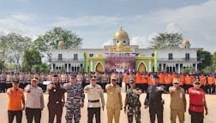 Apel Siap Siaga Karhutla 2025 di Rohil, Pemkab Siap Hadapi Ancaman Kebakaran Hutan dan Lahan