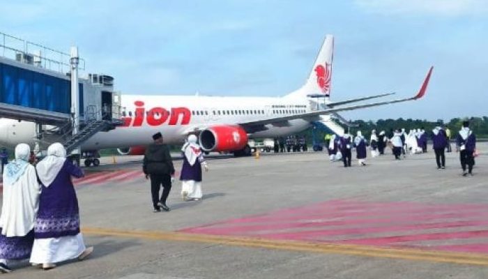 Penerbangan Perdana Calon Haji Riau 2025 Dimulai, Bandara SSK II Pekanbaru Layani dengan Sentuhan Khusus untuk Lansia