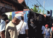 Data Terbaru, Bus ALS yang Rebah Kuda di Padang Panjang Bawa 35 Penumpang, 12 Meninggal Dunia