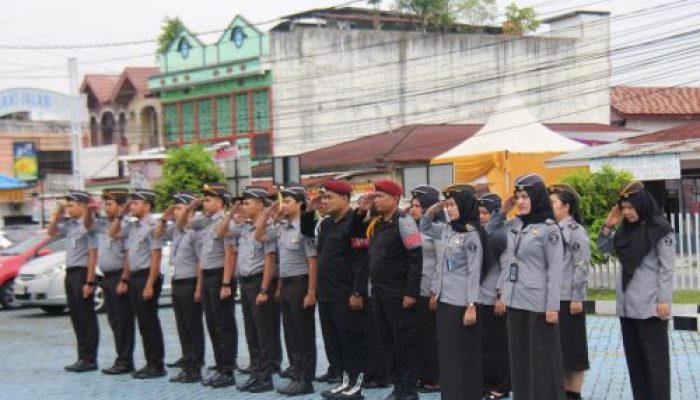 Lapas Kelas IIA Pekanbaru Gelar Apel Pagi: Tekankan Integritas dan Bekerja Sesuai dengan SOP
