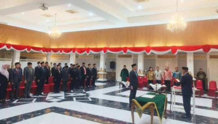 Sekdaprov Lantik 30 Pejabat Eselon III Pemprov Riau, Ini Nama-namanya