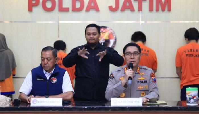 Polda Jatim Berhasil Ungkap Peredaran Narkoba Jaringan Internasional 4 Tersangka Diamankan