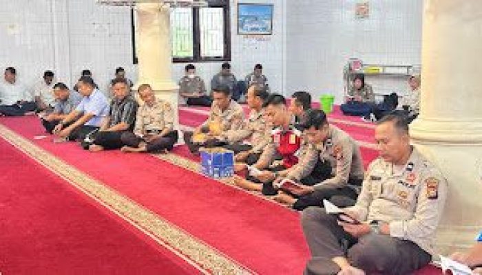 Polres Kampar Gelar Binrohtal, Penguatan Spiritual Personel untuk Kinerja Optimal
