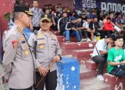Karoops Polda Jatim Pantau Langsung Pertandingan Liga 1 BRI, Persik Kediri Vs Borneo FC