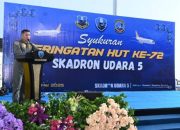Danlanud Sultan Hasanuddin: Jadikan Momen HUT Skadron Udara 5 Sebagai Pelecut Semangat Mengukir Prestasi Baru