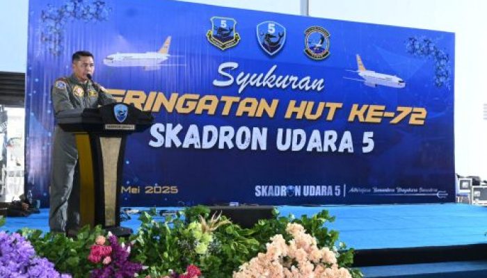 Danlanud Sultan Hasanuddin: Jadikan Momen HUT Skadron Udara 5 Sebagai Pelecut Semangat Mengukir Prestasi Baru