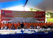 Polda Riau Musnahkan 119,7 Kg Sabu dan Ribuan Butir Ekstasi