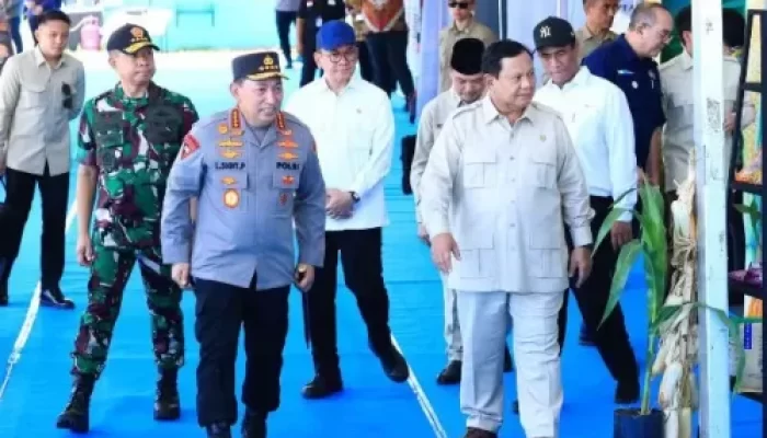 Presiden Prabowo Senang Panen Raya Jagung Inisiasi Polri Berhasil