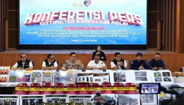 Bareskrim Polri Ungkap 5 Kasus Besar Penyalahgunaan BBM dan Gas Subsidi di Berbagai Daerah