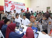 Polda Riau Gelar Bakti Kesehatan Dalam rangka Menyambut HUT Bhayangkara ke-79