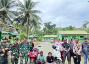 Satgas Pamtas RI-PNG Yonif 131/Brs Gagalkan Upaya Penyelundupan Hasil Curanmor dan Ganja di Perbatasan Papua