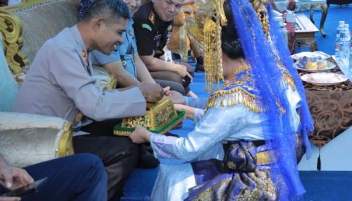 Kapolres Kampar Hadiri Peninjauan Dapur MBG oleh Tenaga Ahli Deputi KSP RI dan MOU BUMDES di Siberuang