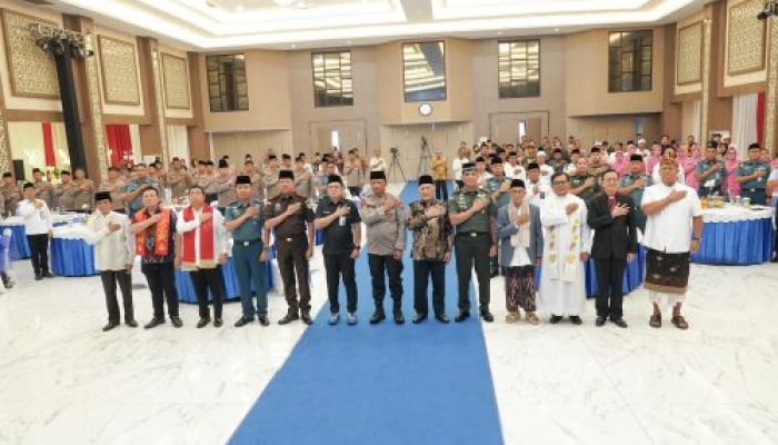 Pangdam V/Brawijaya Ikuti Pelaksanaan Doa Bersama Sambut Hari Bhayangkara ke-79