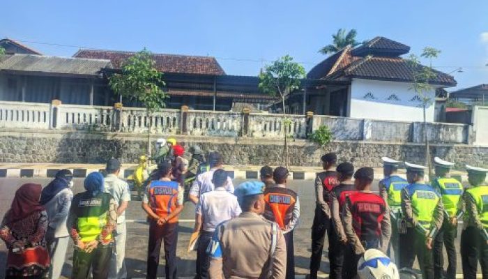 102 Pengendara Terjaring Razia Gabungan di Wonogiri, 5 Motor Disita