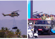 Presiden Prabowo Pimpin Upacara Gelar Pasukan TNI, Anugerahkan Pangkat Kehormatan dan Resmikan Satuan Baru