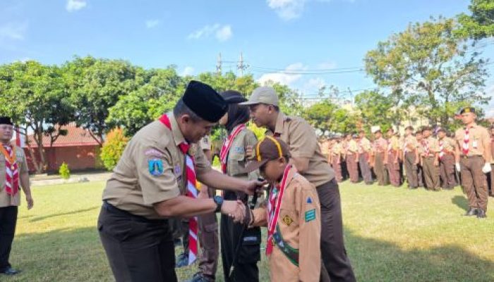 Apel Hari Pramuka Ke 64 Tahun 2025 Di Kota Blitar, Teguhkan Semangat Kolaborasi Untuk Ketahanan Bangsa