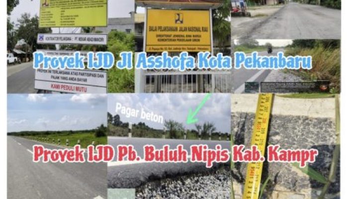 Lemahnya Dirjen Bina Marga, Bawahan di Riau Diduga Lebih Bertaring dari Pusat