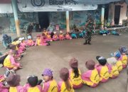 TNI Dan TK Darma Wanita Serang Gelar Edukatif Tanamkan Cinta Tanah Air Sejak Dini