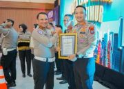 Satlantas Polres Nganjuk Raih Juara 2 Lomba Kampung Tertib Lalu Lintas Tingkat Polda Jatim 2025