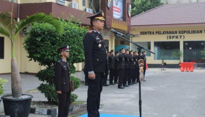 Polresta Pekanbaru Gelar Upacara Peringatan Hari Sumpah Pemuda ke-97 Tahun 2025