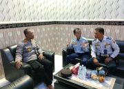 Dishub Brebes dan Polsek Bumiayu Koordinasi Pembatasan Akses Bus dan Truk Besar Masuk Kota