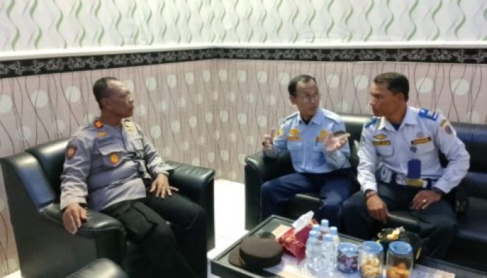 Dishub Brebes dan Polsek Bumiayu Koordinasi Pembatasan Akses Bus dan Truk Besar Masuk Kota