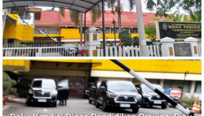 Heboh! KPK Datangi Kantor Disdik Riau, Kepala Dinas Erisman Yahya Tampak Hadir