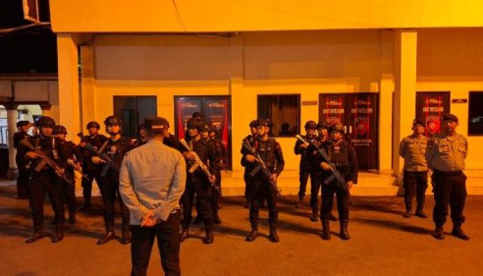 Polsek Sunggal Perkuat Pengawasan Malam Melalui Patroli Berlapis