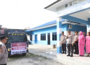 Kapolres Marganda Aritonang Pimpin Langsung Pengiriman 1.620 Paket Bantuan untuk Korban Siklon Tropis Sumut