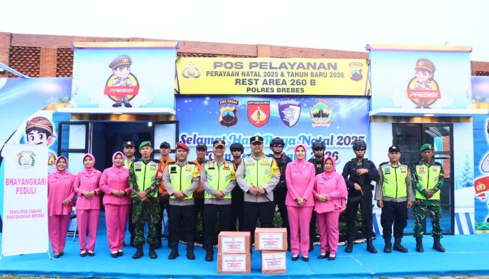 Pantau Arus Mudik dan Keamanan Gereja, Kapolres Brebes Turun Langsung ke Lapangan