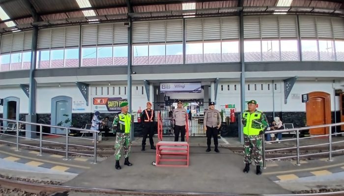 Kodim 0808/Blitar Bersama Polres Blitar Gelar Pos Pengamanan Nataru 2026