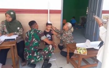 Koptu Nanang Bersama Kader Posyandu Sukoanyar, Gencarkan Pendampingan Percepatan Penurunan Stunting