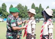 Dandim 0808 Blitar Dampingi Danrem 081/DSJ Buka Persami KKRI Di Yonif 511/DY