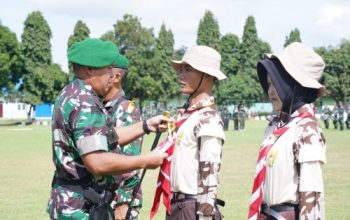 Dandim 0808 Blitar Dampingi Danrem 081/DSJ Buka Persami KKRI Di Yonif 511/DY