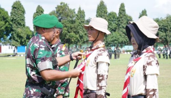 Dandim 0808 Blitar Dampingi Danrem 081/DSJ Buka Persami KKRI Di Yonif 511/DY